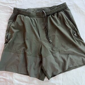 lululemon athletica Forest Green Athletic Shorts